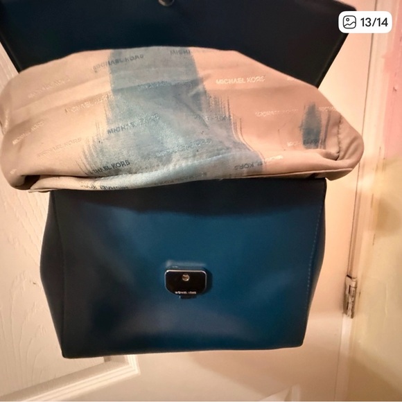 Michael kors Dark Teal Shoulder Bag - Picture 3 of 5